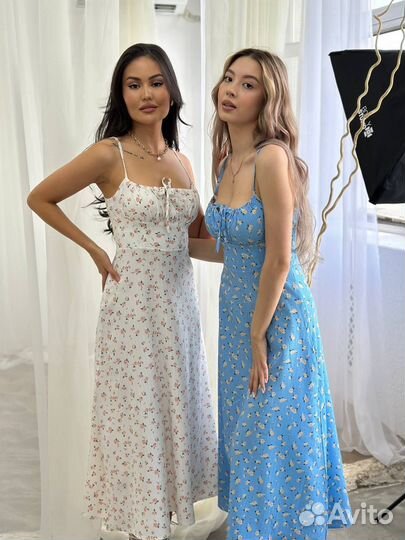 Вечернее летнее платье