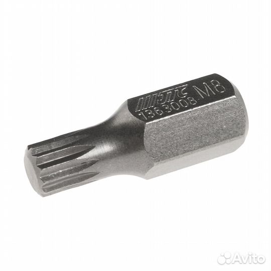 JTC JTC-1363008 Бита spline M8х30мм 10мм S2 JTC