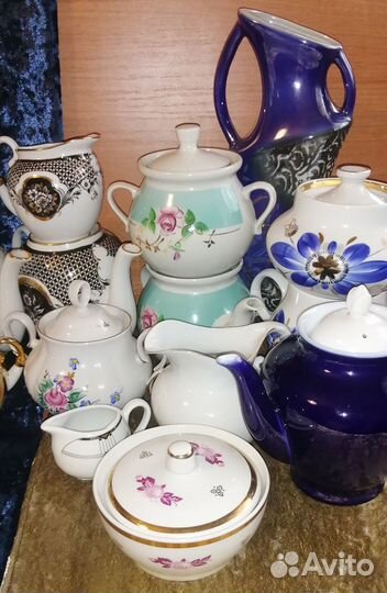 Наборы Посуда разная Лфз Дулево гдр СССР Рига