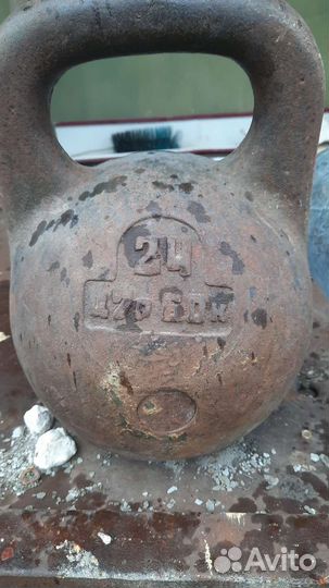 Гиря 24 кг бу