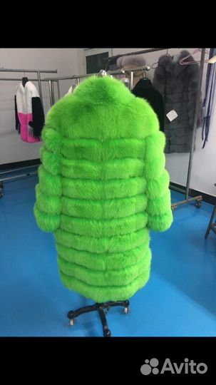 Шуба из песца