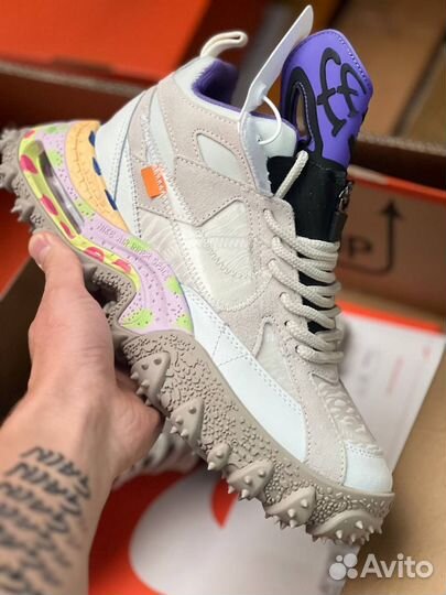 Кроссовки nike air terra off white