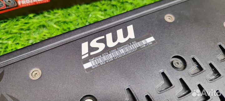 GTX 1060 6GB MSI gaming X