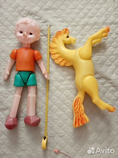 Игрушки СССР(куклы, пупсы, собака, Буратино,конь)