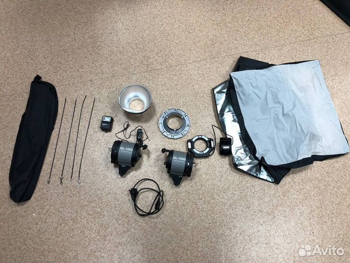 Комплект постоянного света, студийного света