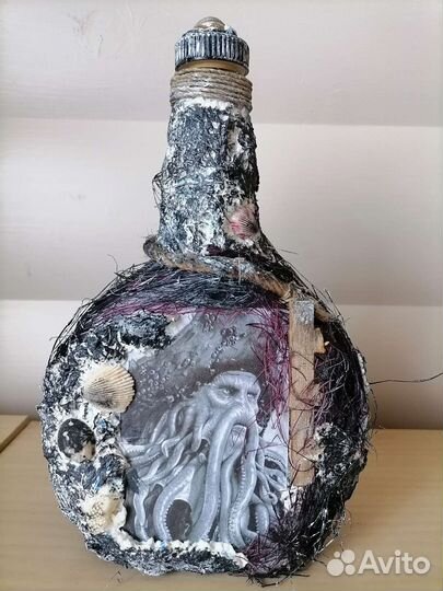 Декупаж бутылки