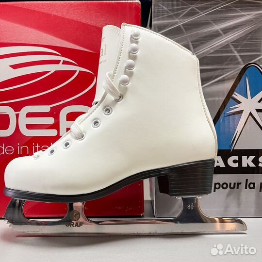 Коньки фигурные graf coral