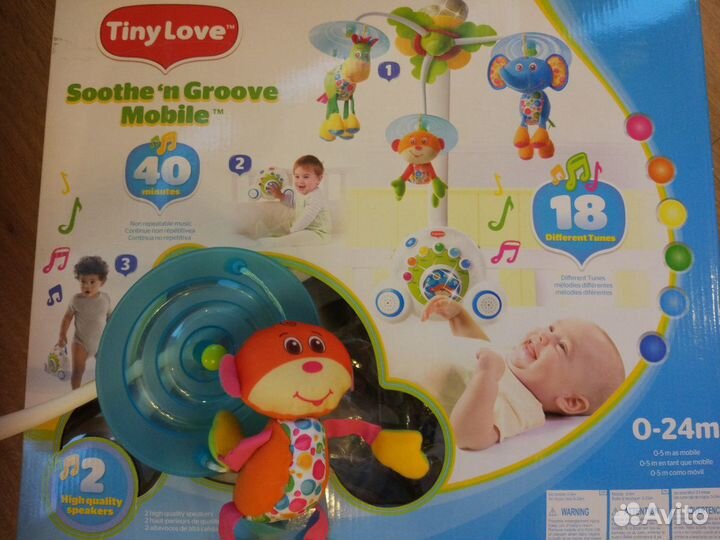 Музыкальный мобиль Tiny Love