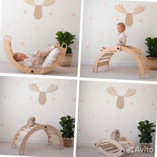 Качалка трансформер монтессори