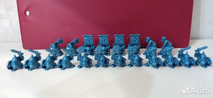 Гномы воины 28мм. Технолог. Полистирол