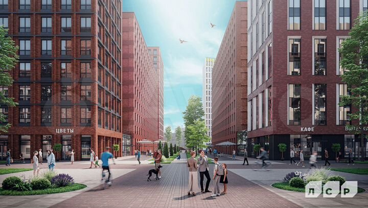 3-к. квартира, 89,3 м², 6/13 эт.