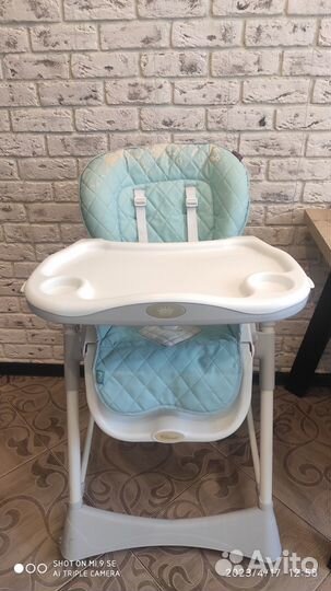 Стульчик для кормления happy baby classic