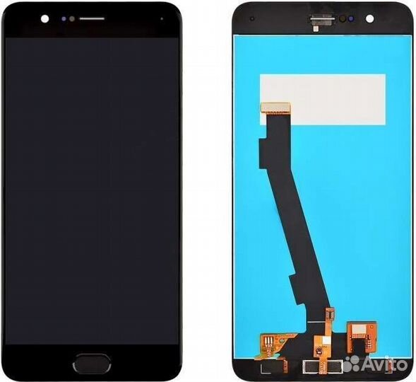 Дисплей для Xiaomi Mi Note 3 Черный - Оптима