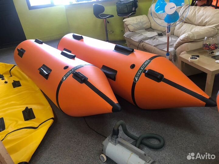 Надувной катамаран