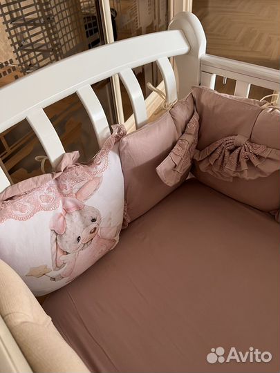 Постельное белье в детскую кроватку