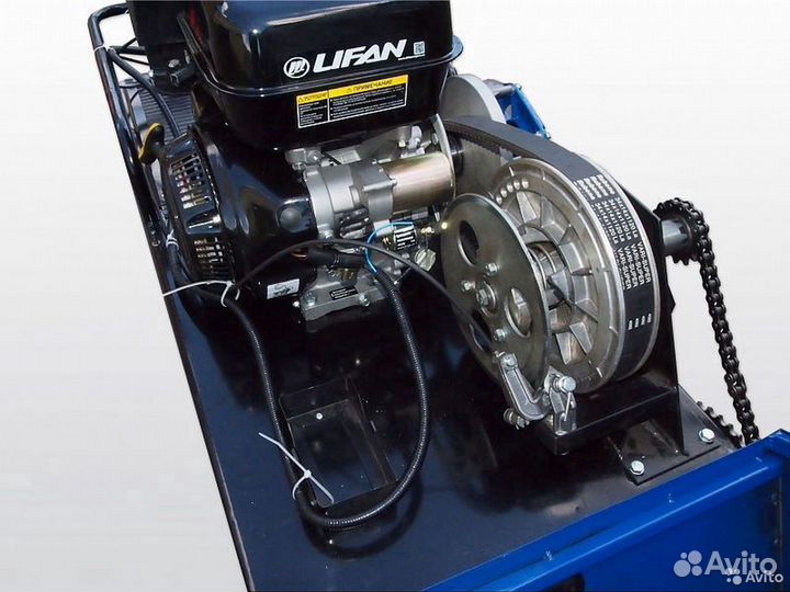 Мотобуксировщик Лидер-Дельта CVT, 8 л.с