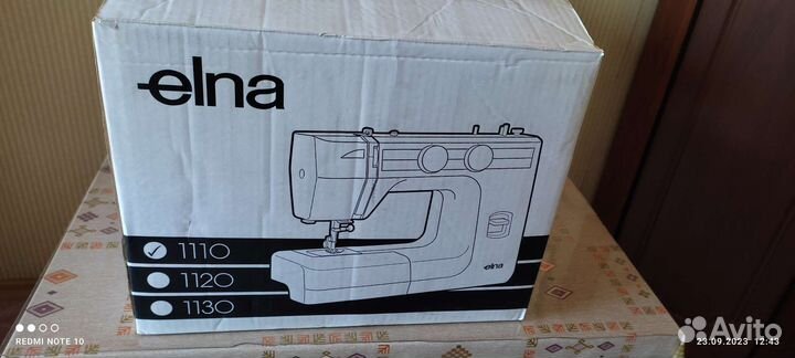 Швейная машина elna