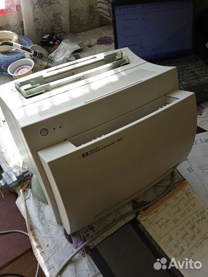 Принтер лазерный hp 1100 ч\б