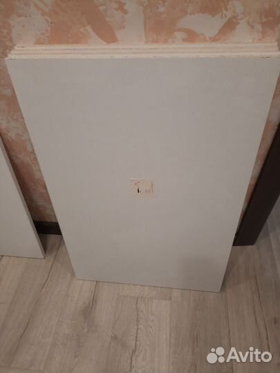 Листы дсп, вентиляционный короб, трубы