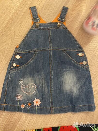 Вещи пакетом на девочку 98