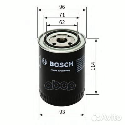 Фильтр масляный Opel/Bosch/ 0451103217 Bosch