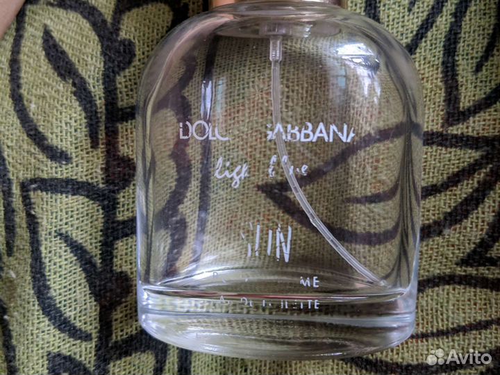 Dolce gabbana, Versace пустой флакон