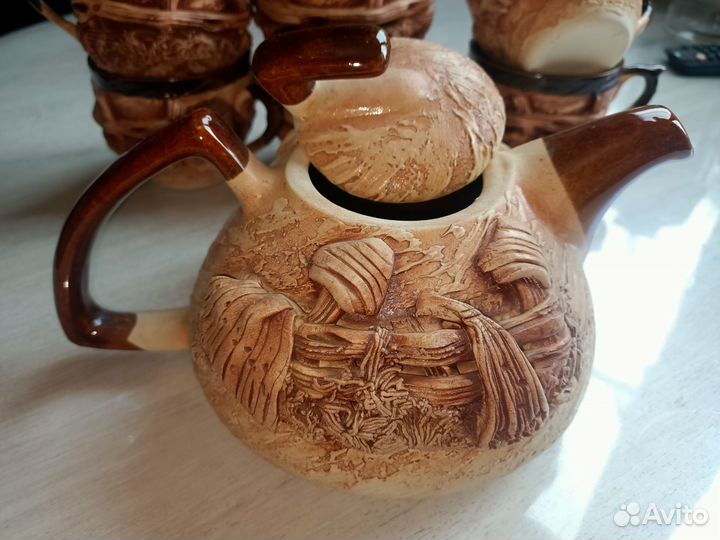 Сервиз из глины керамика