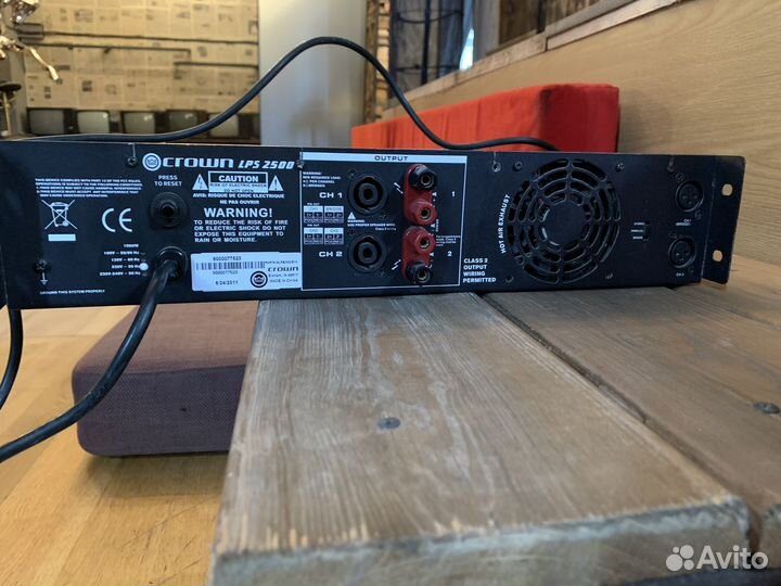 Усилитель Crown LPS 2500