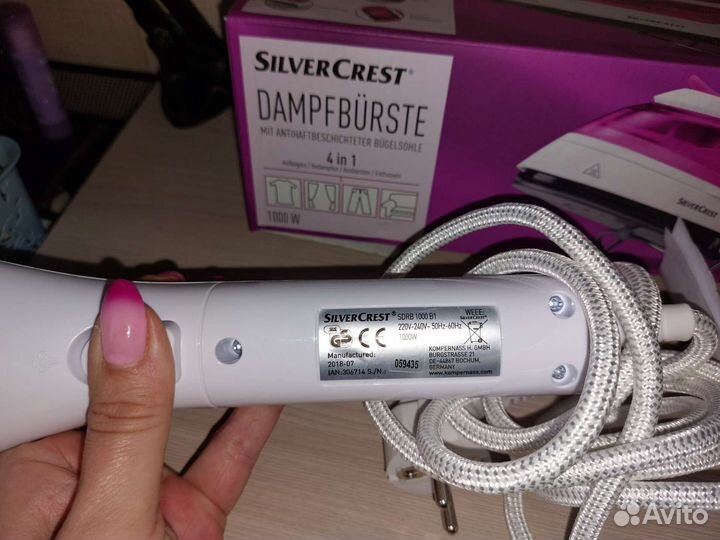 Отпариватель +щетка+ утюг 4в1.Silver Crest.новый