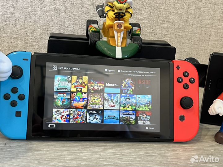 Nintendo Switch Прошитый (Чип ) 19 игр