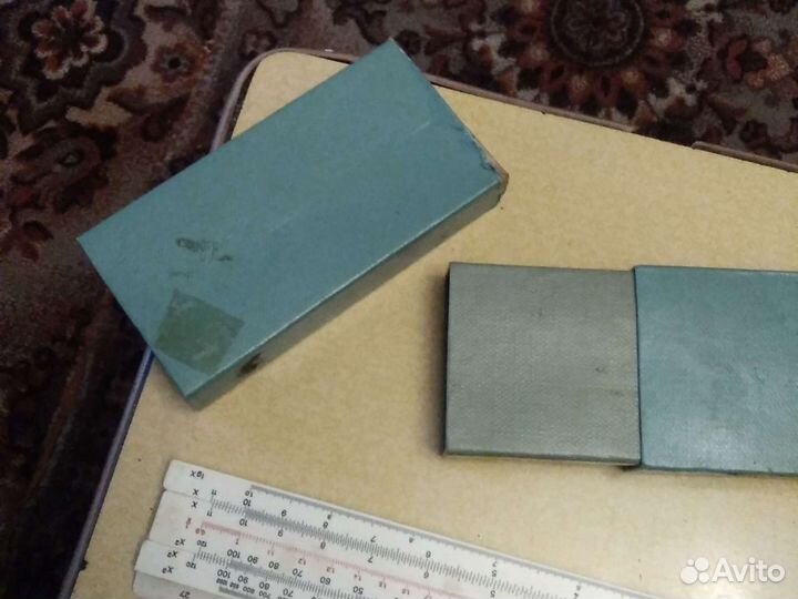 Линейка логарифмическая и циркуль СССР