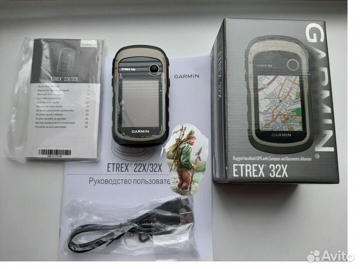 Навигатор 32. Навигатор Garmin ETREX 32x. ETREX 32x.