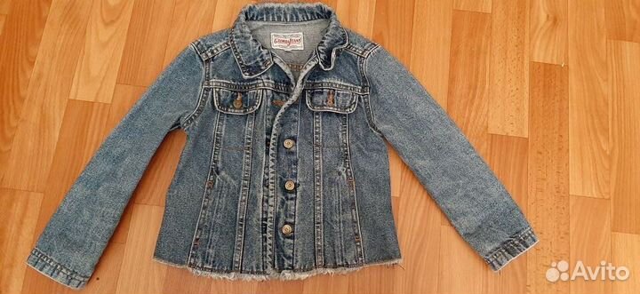 Джинсовая детская куртка Gloria Jeans для девочек
