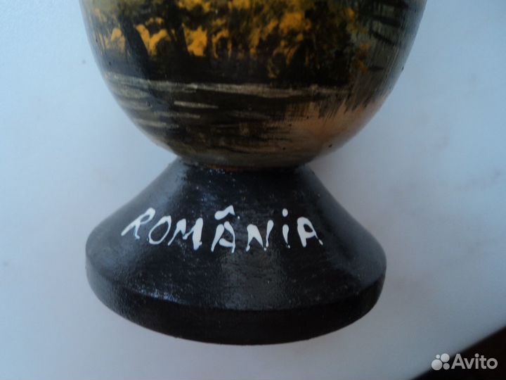 Ваза для цветов Гжель, Румыния