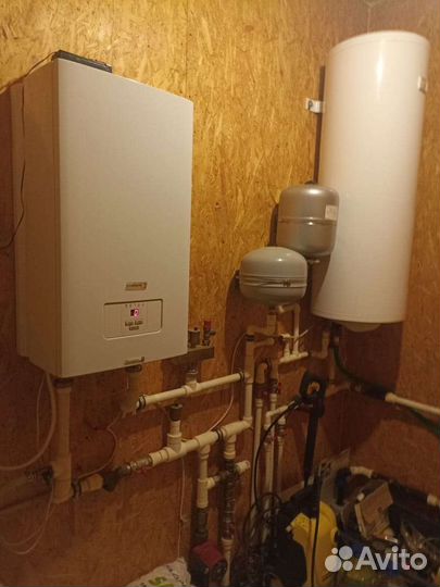 Отопление, водоснабжение, монтаж электрики