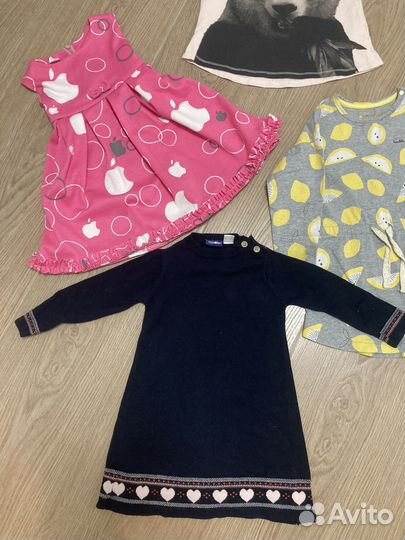 Платья пакетом 86 92 98