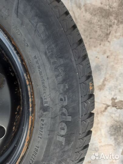 Зимние шипованные колёса r14 matador