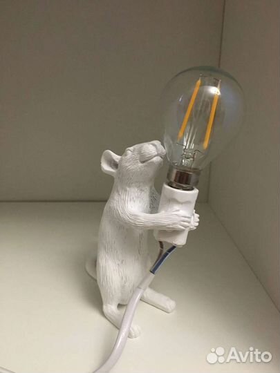 Светильник ночник мышь