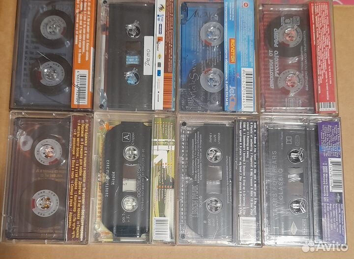 Аудиокассеты с записями начала 2000х