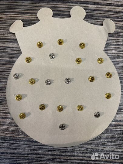 Футбольные значки,набор 21 шт