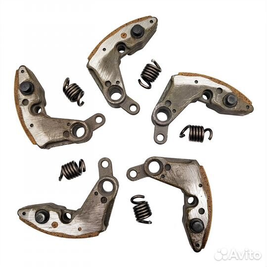 Комплект накладок сцепления HL усиленные 5шт