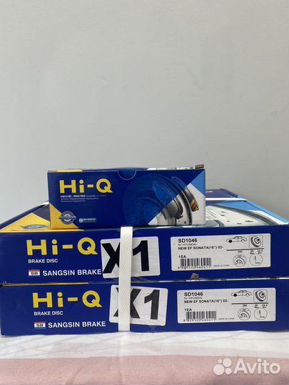 Диск тормозной передний Hyundai Sonata/Elantra