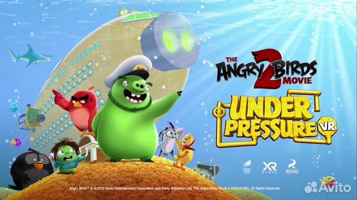 Лучшие игры ps4 ps5 The Angry Birds Movie 2 VR: Un