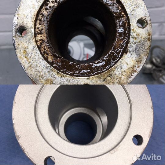 Гидроабразивная очистка (аквабластинг)