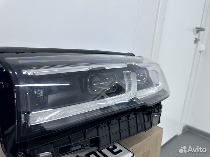 Фары BMW с блоками лед lci рестайлинг