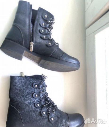 Кожаные ботинки Just Couture