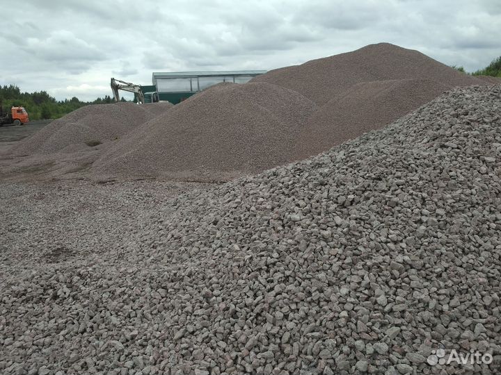 Песок, Щебень, Керамзит, Втор.мат и т.д. Синявино