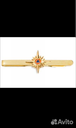 Зажим для уставного галстука мчс