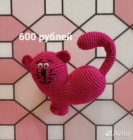 Вязаные игрушки ручной работы