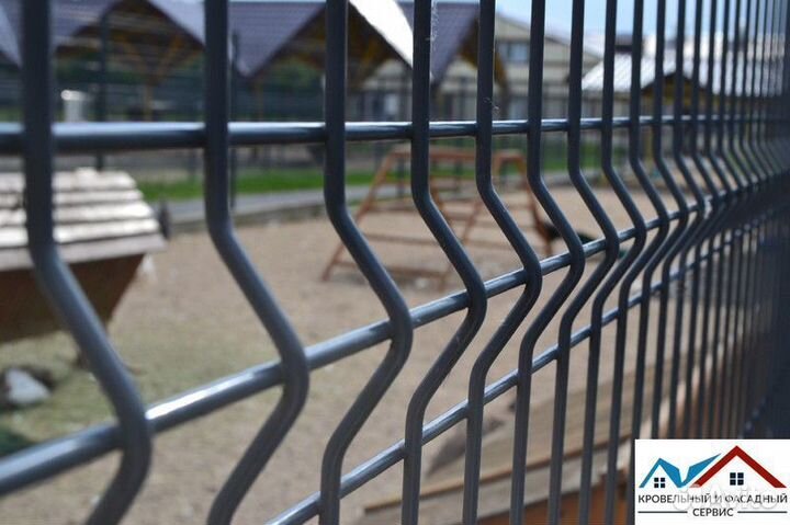 Забор сетка 3d